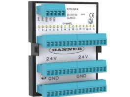 Banner Engineering Releases IC70 Series In-Cabinet IO-Link Hub